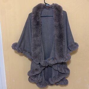 Dress up fur vest fake fur